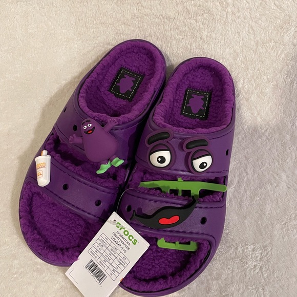 MCDONALD’S X CROCS GRIMACE COZZZY SANDAL main image 4